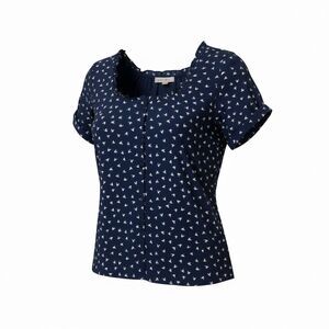 ANTHROPOLOGIE DOLAN Left Coast Collection Ruffled Blouse | Size M | Retail $128